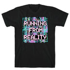 Running From Reality Glitch T-Shirt