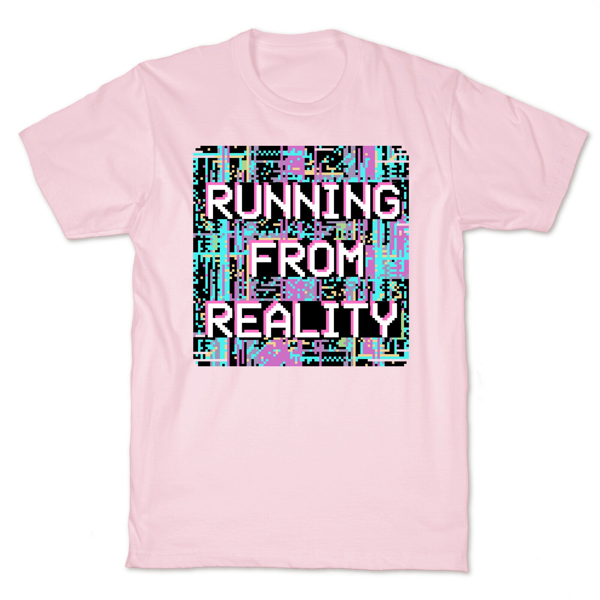 Running From Reality Glitch T-Shirt