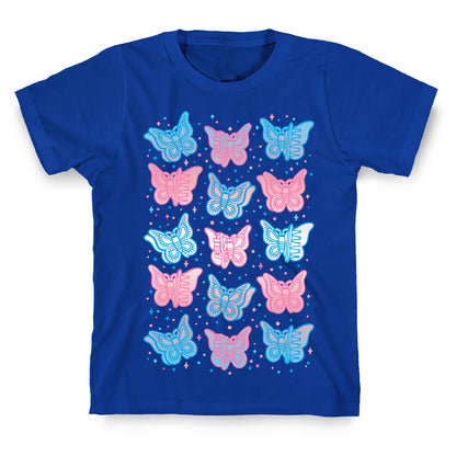 Butterfly Clips Trans Pride  T-Shirt