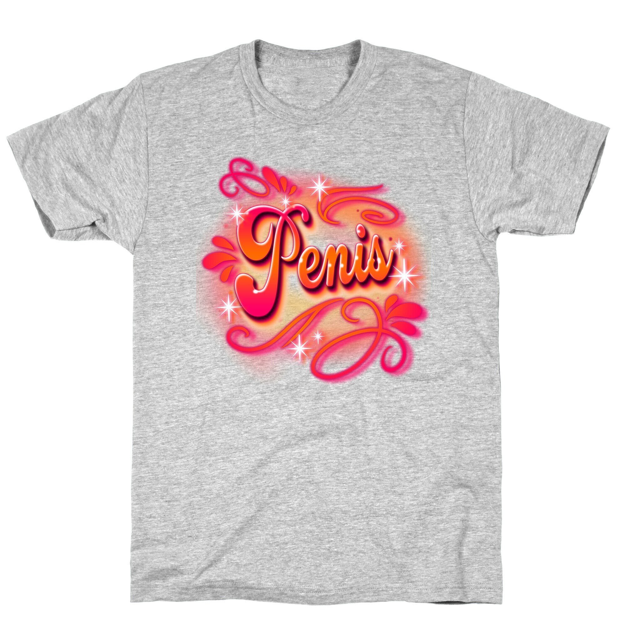 Penis Airbrush T-Shirt
