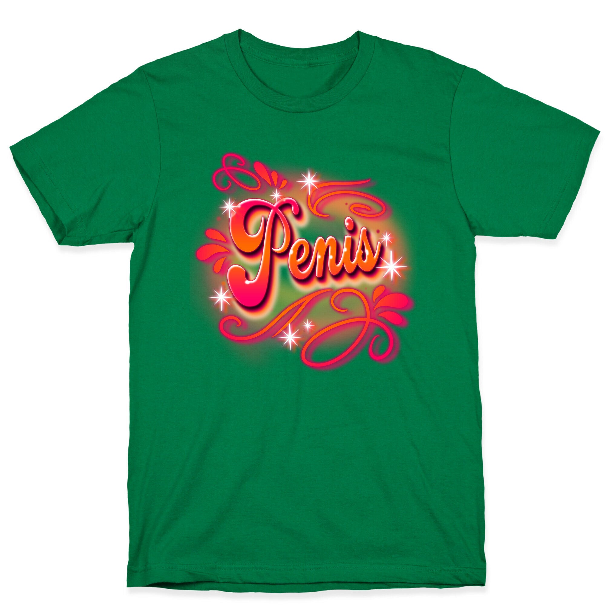 Penis Airbrush T-Shirt