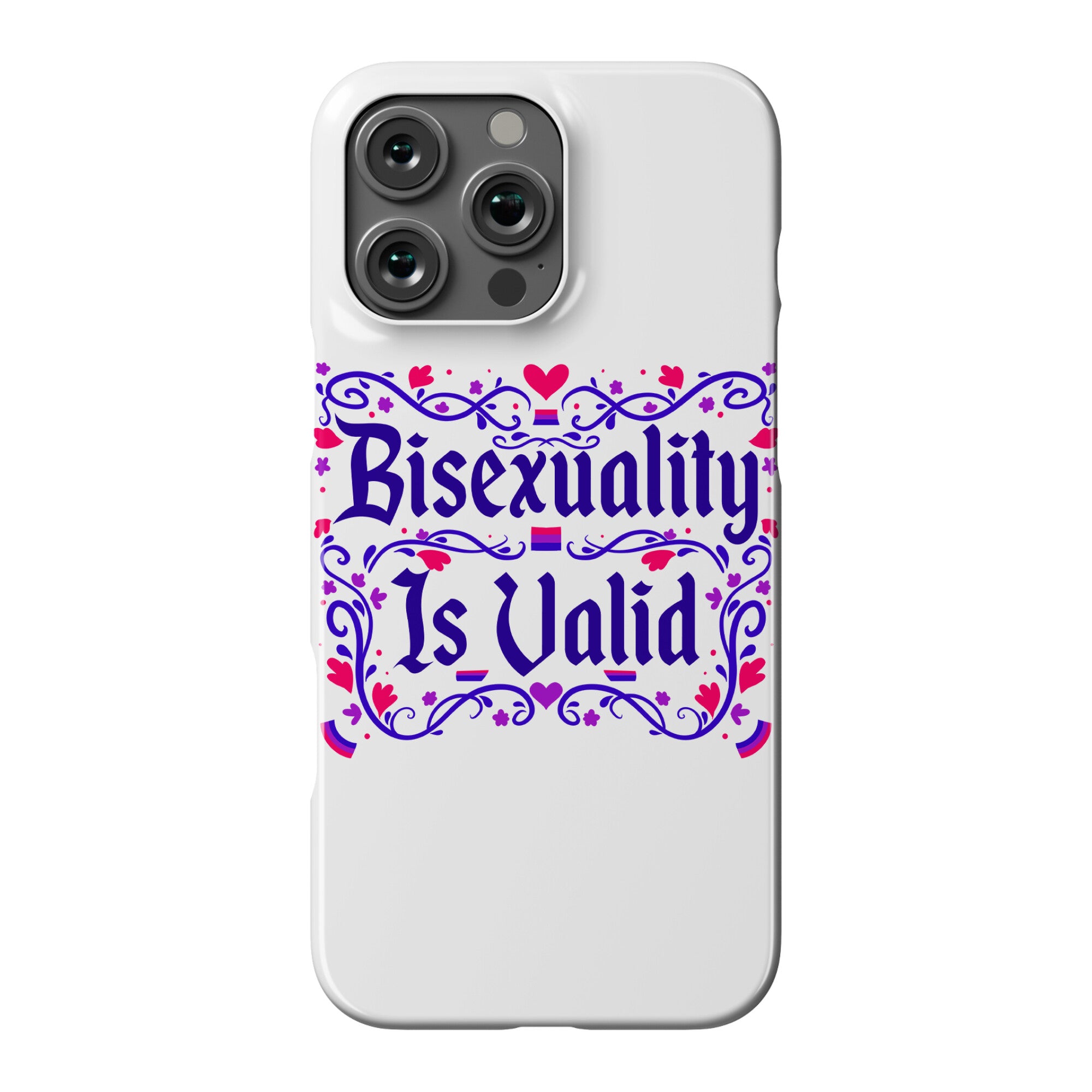 Bisexuality Is Valid Phone Case