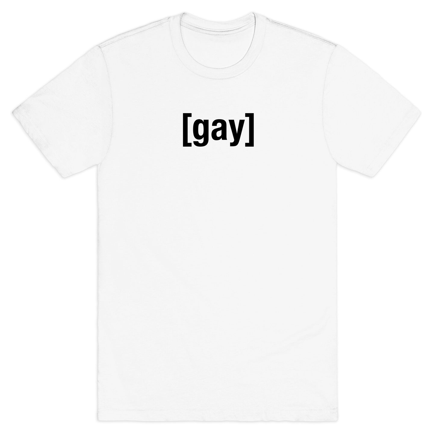 [Gay] Shirt (black) T-Shirt