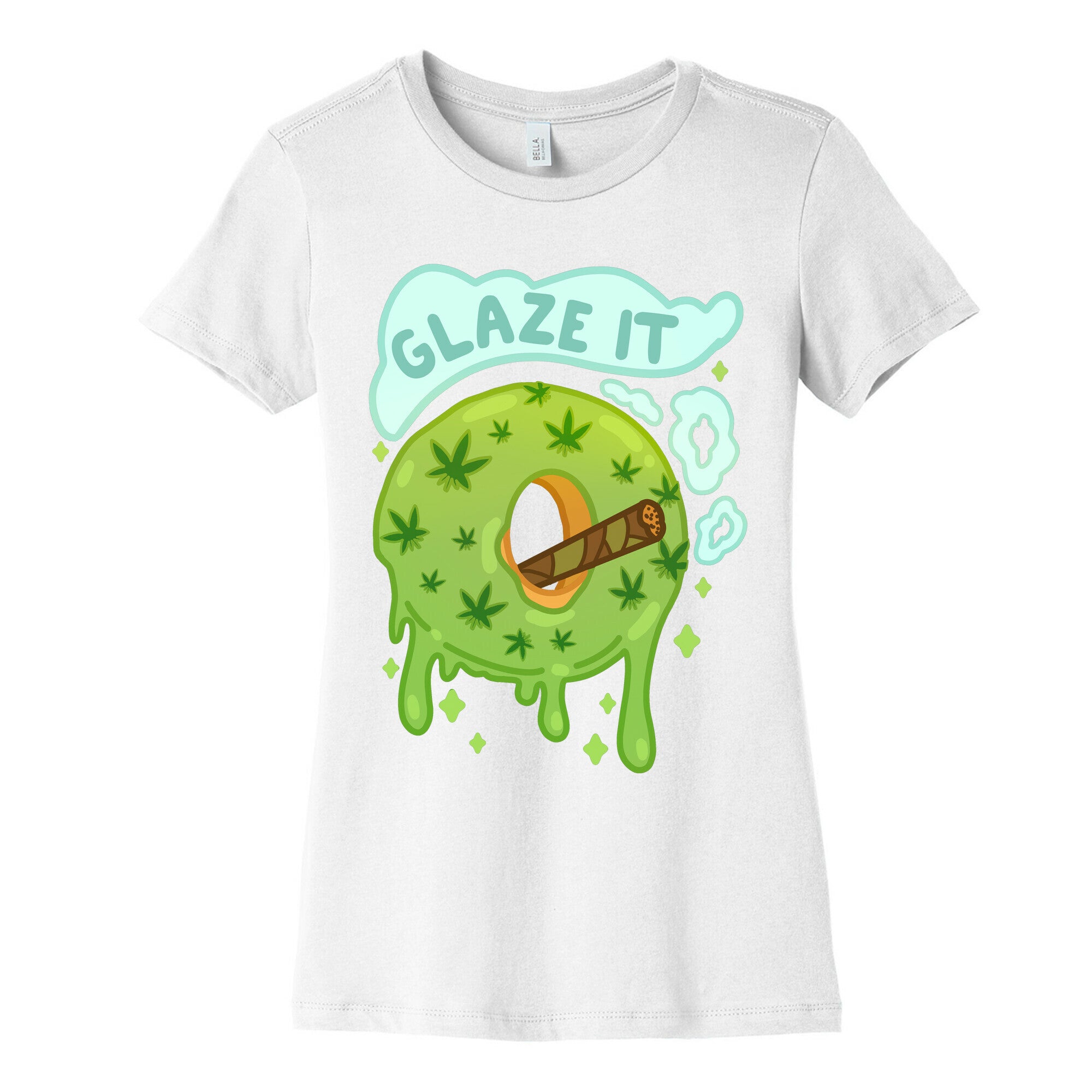 Glaze It Donut Women's Cotton Tee