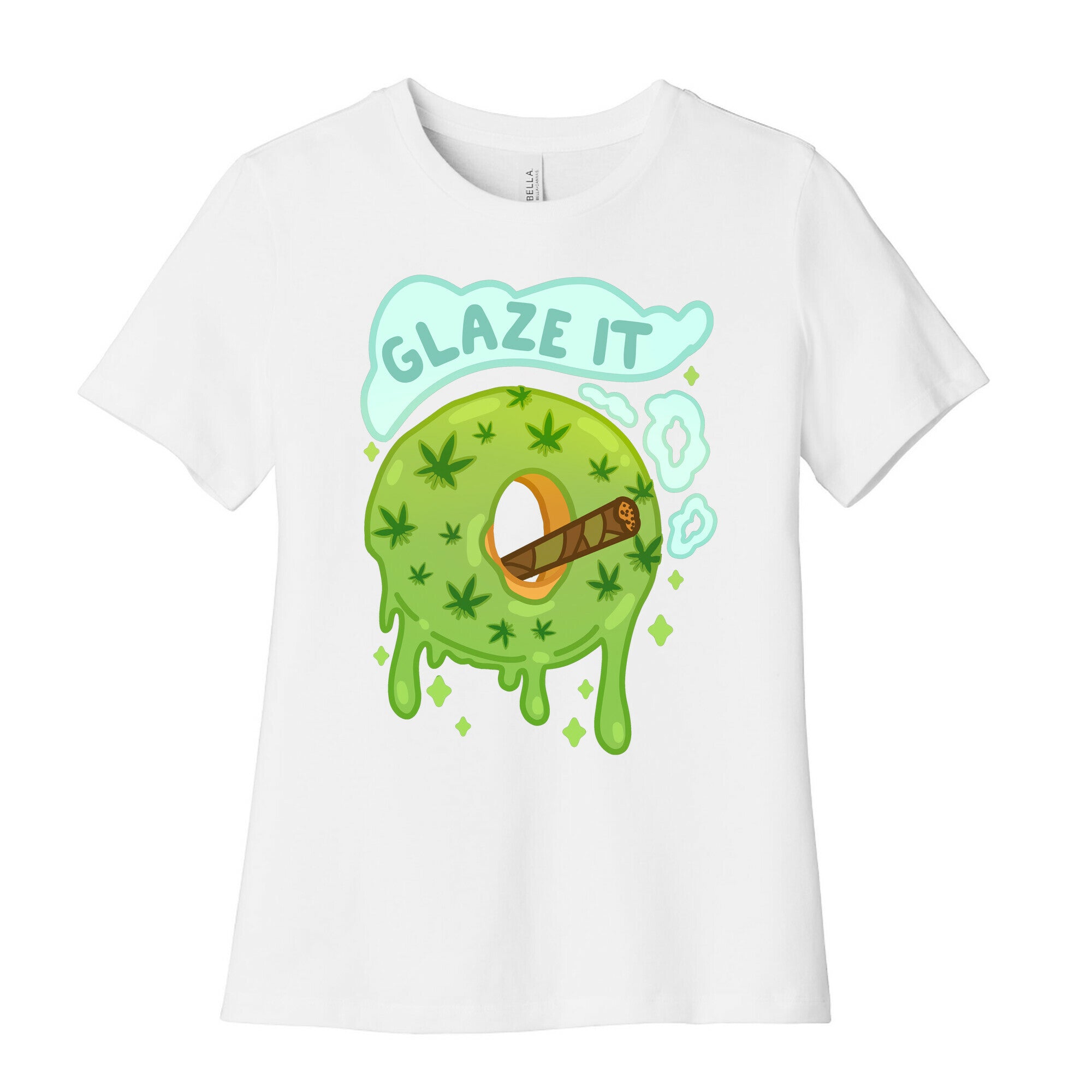 Glaze It Donut Women's Cotton Tee