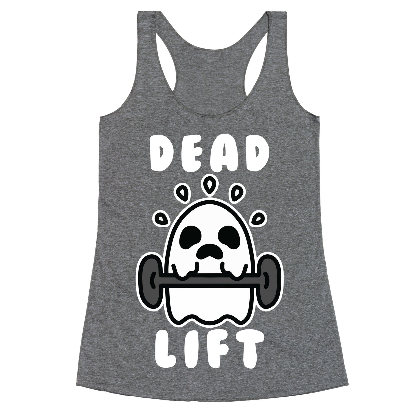 Dead Lift (Ghost) Racerback Tank