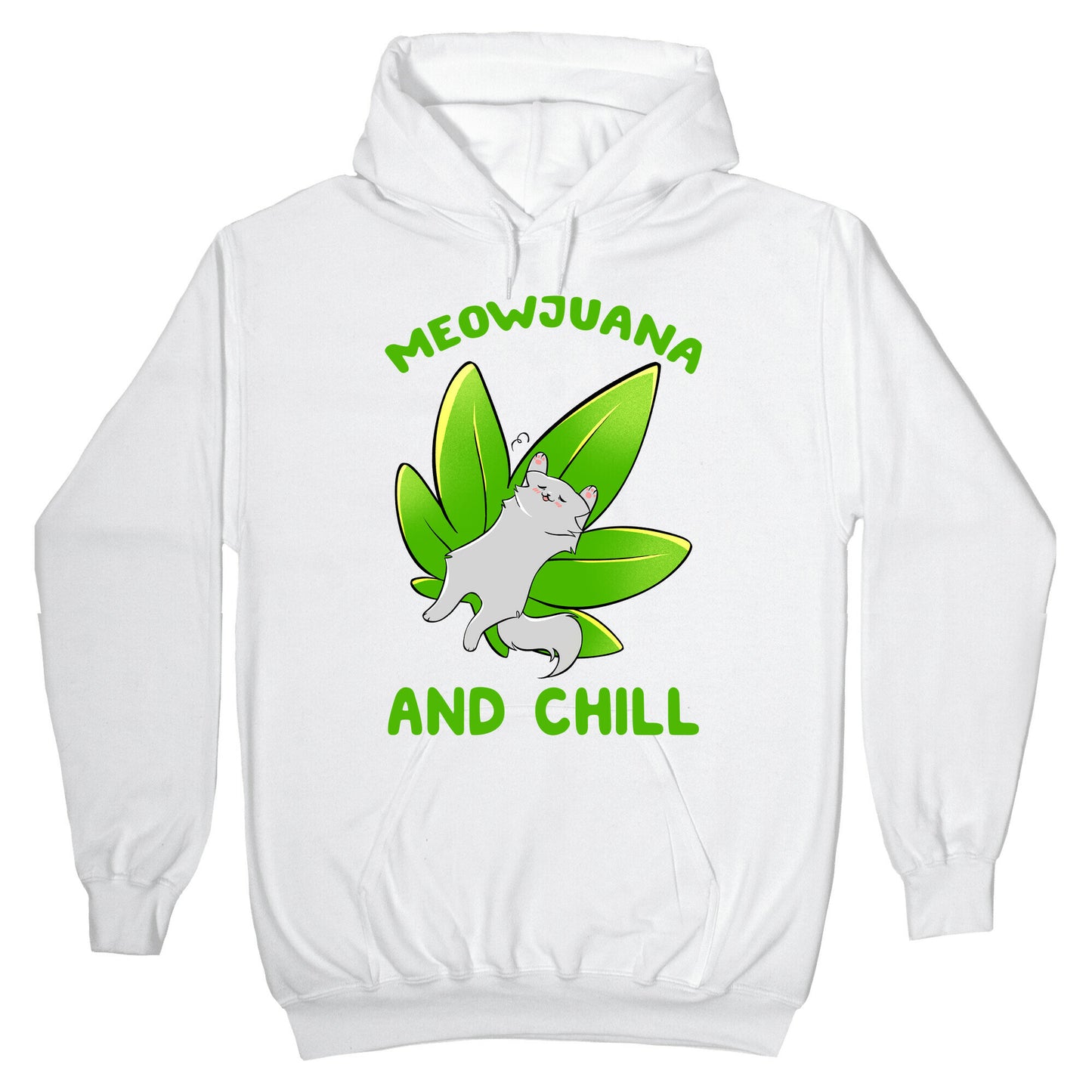 Meowjuana And Chill Hoodie