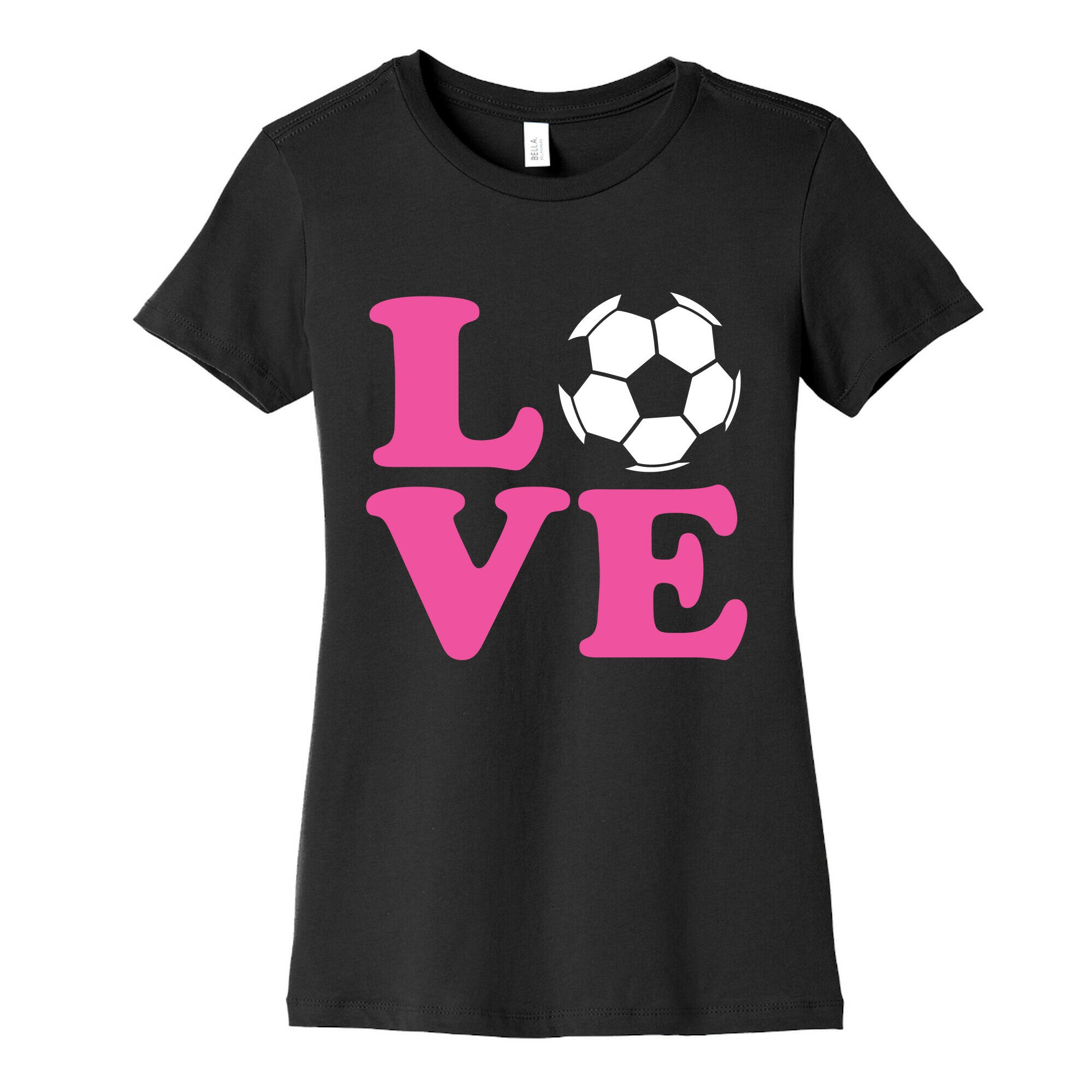 Love Soccer Women's Cotton Tee