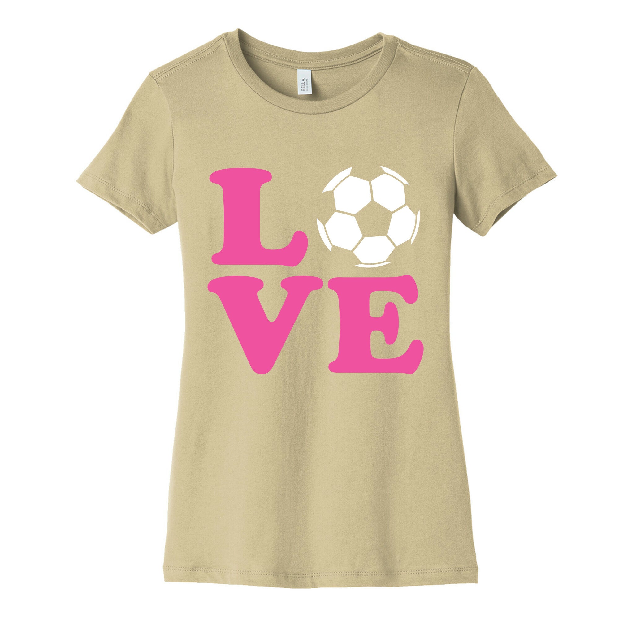 Love Soccer Women's Cotton Tee