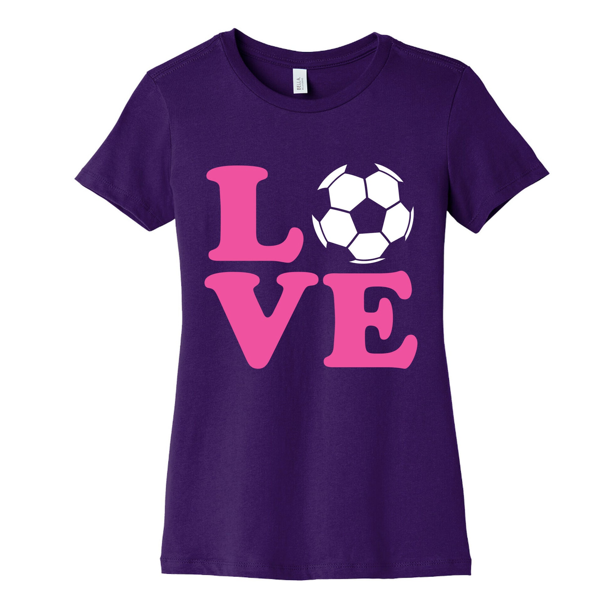 Love Soccer Women's Cotton Tee