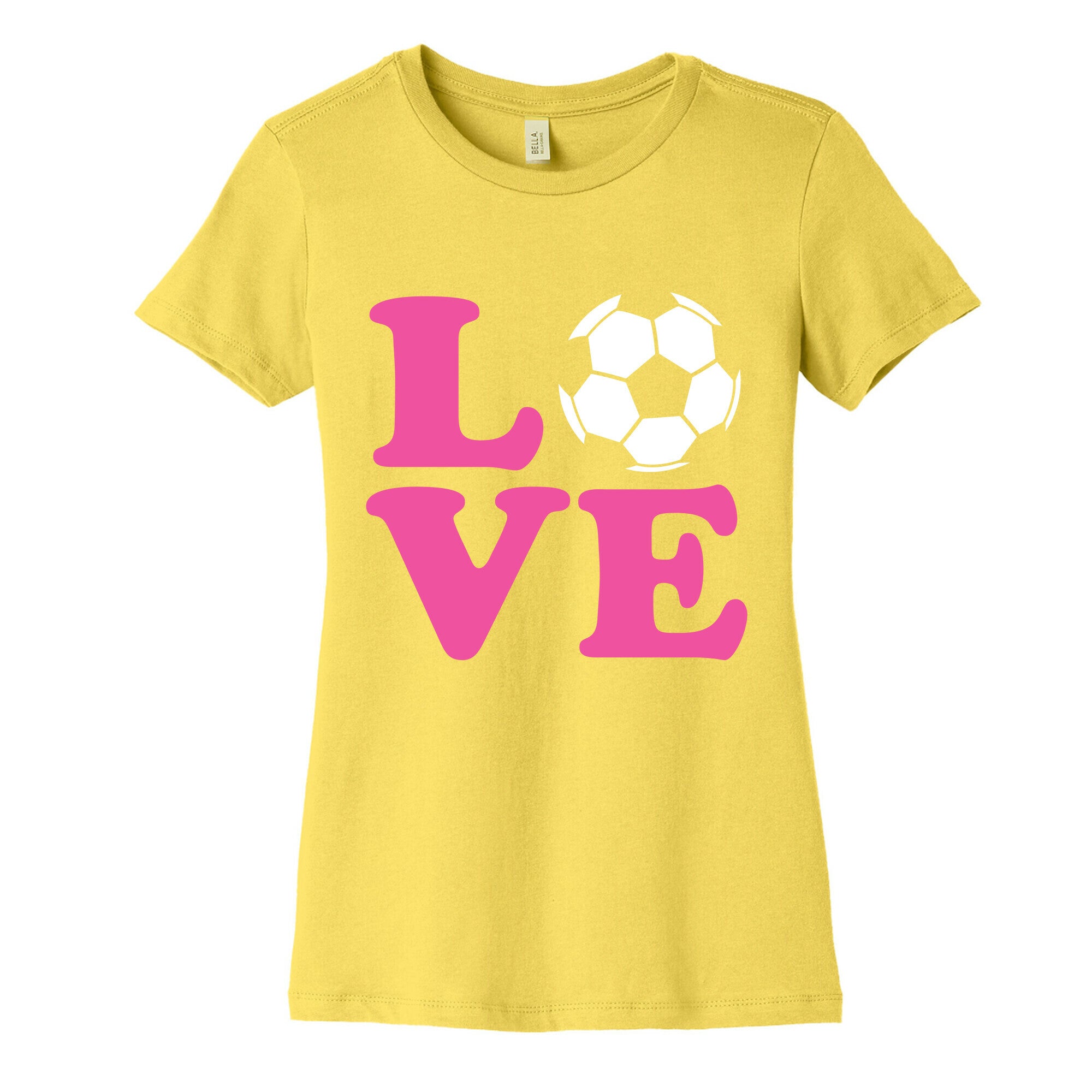 Love Soccer Women's Cotton Tee