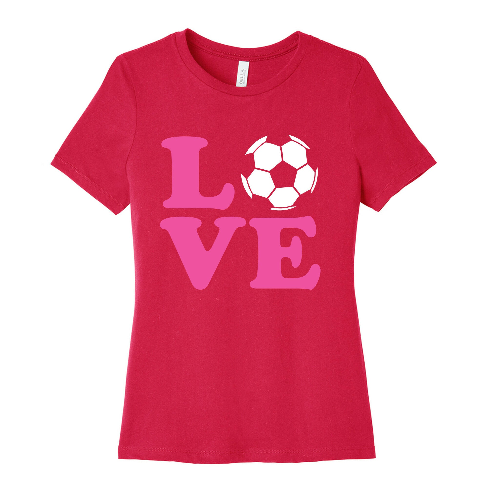 Love Soccer Women's Cotton Tee