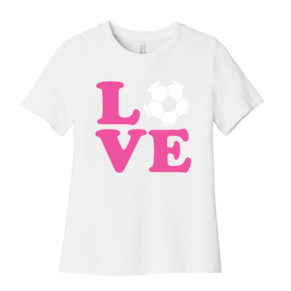 Love Soccer Women's Cotton Tee