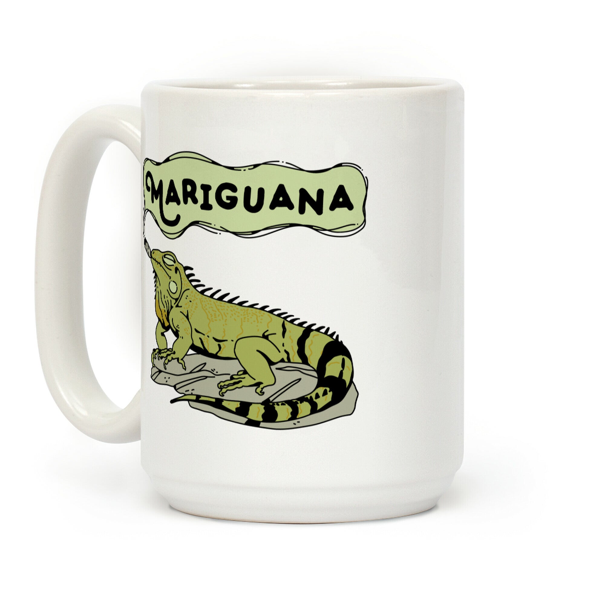 Mariguana Marijuana Iguana Coffee Mug