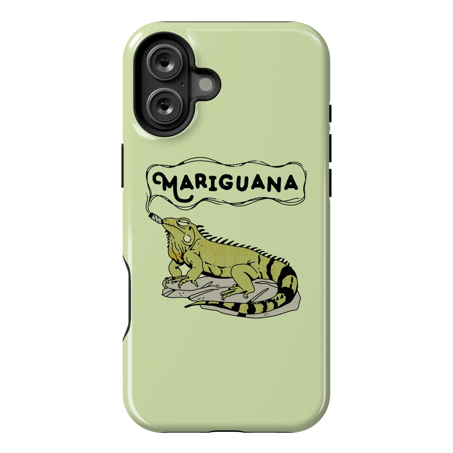 Mariguana Marijuana Iguana Phone Case