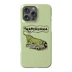 Mariguana Marijuana Iguana Phone Case