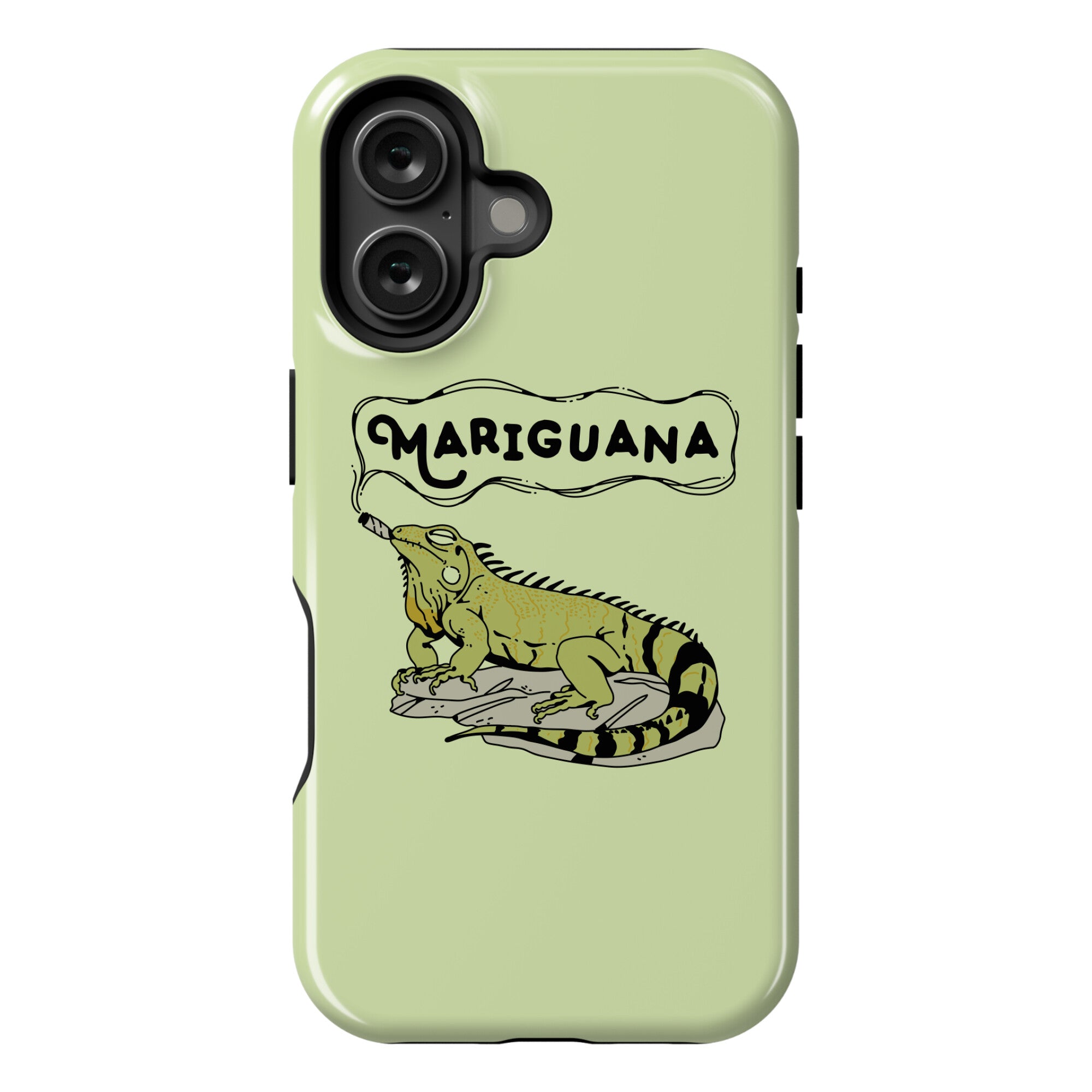 Mariguana Marijuana Iguana Phone Case