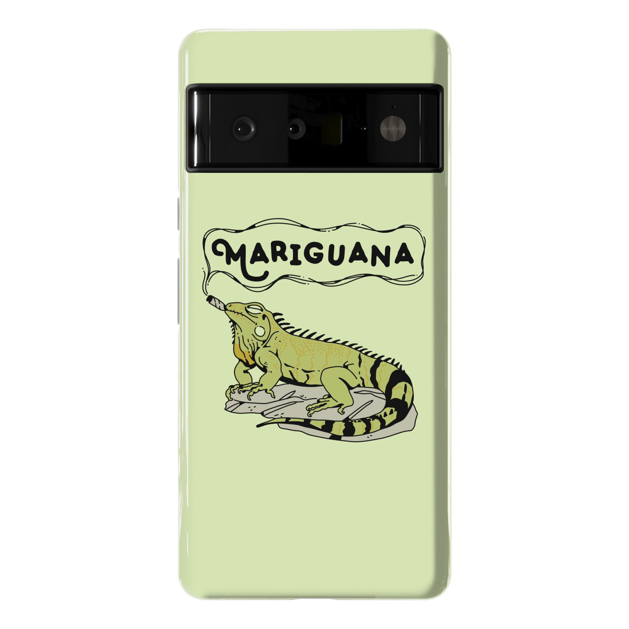 Mariguana Marijuana Iguana Phone Case
