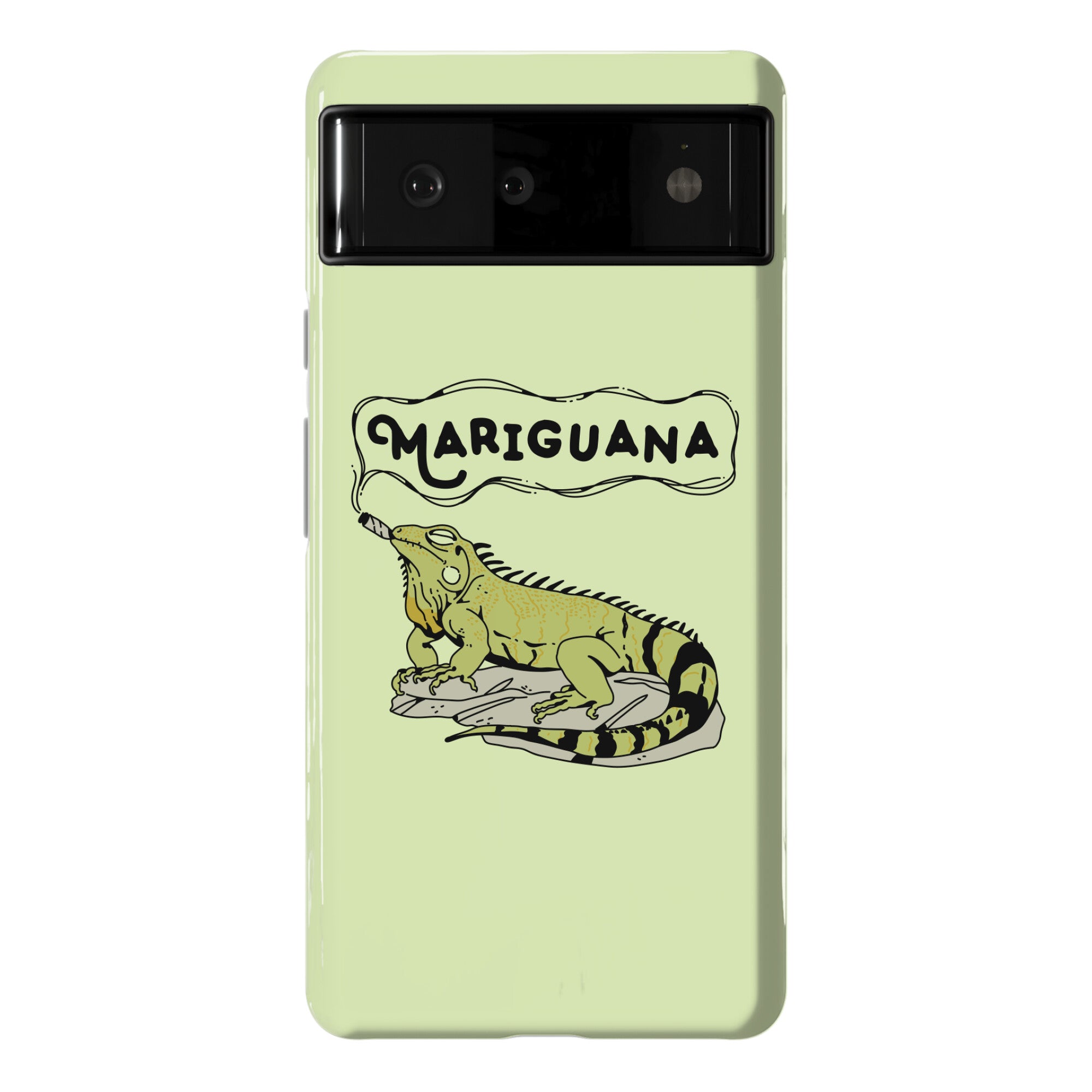 Mariguana Marijuana Iguana Phone Case