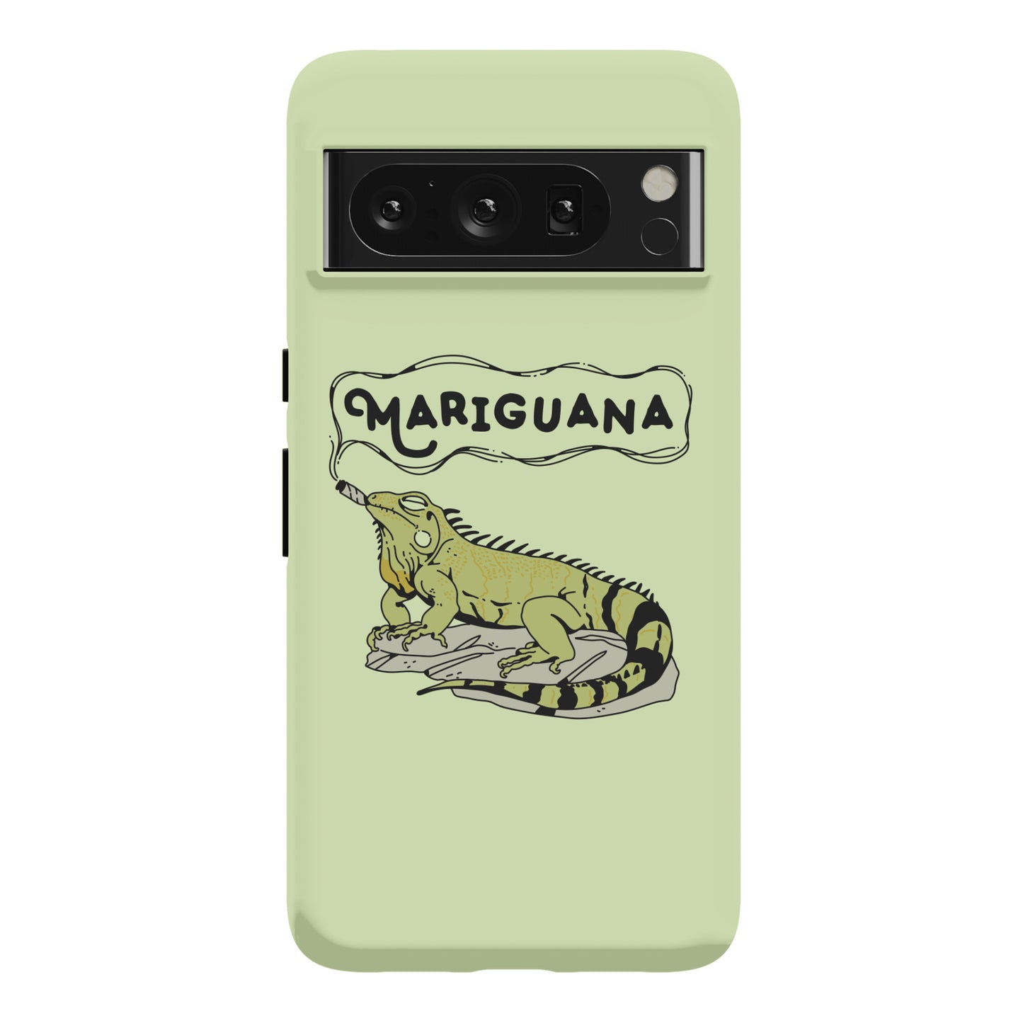 Mariguana Marijuana Iguana Phone Case