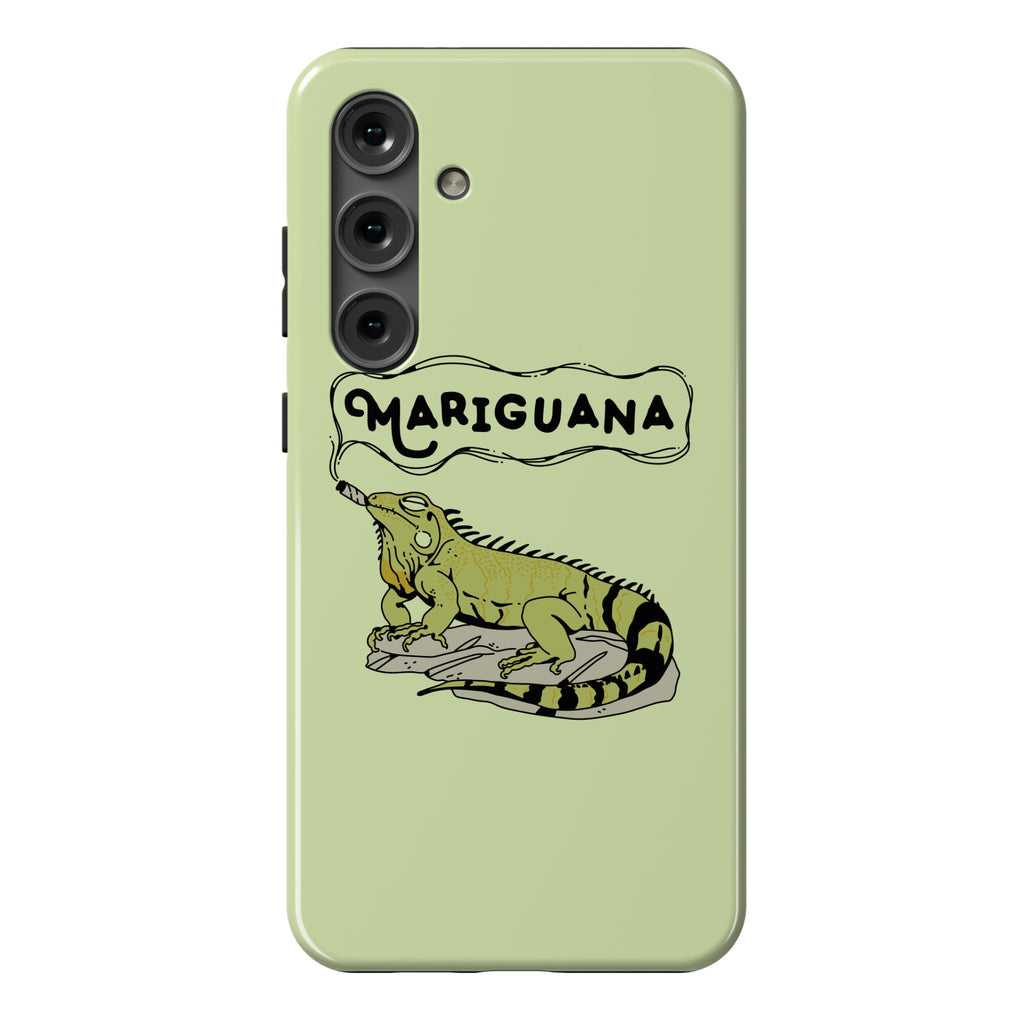 Mariguana Marijuana Iguana Phone Case