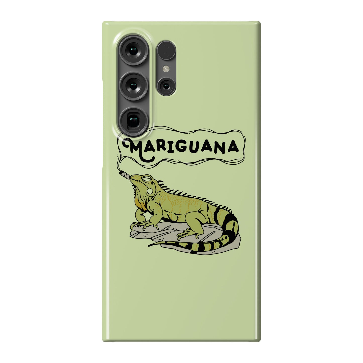 Mariguana Marijuana Iguana Phone Case