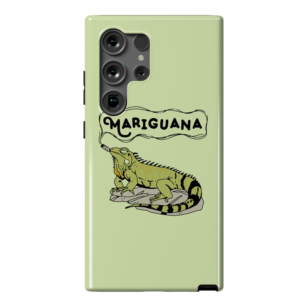 Mariguana Marijuana Iguana Phone Case