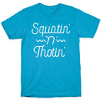 Squatin' n' Thotin'  Unisex Triblend Tee