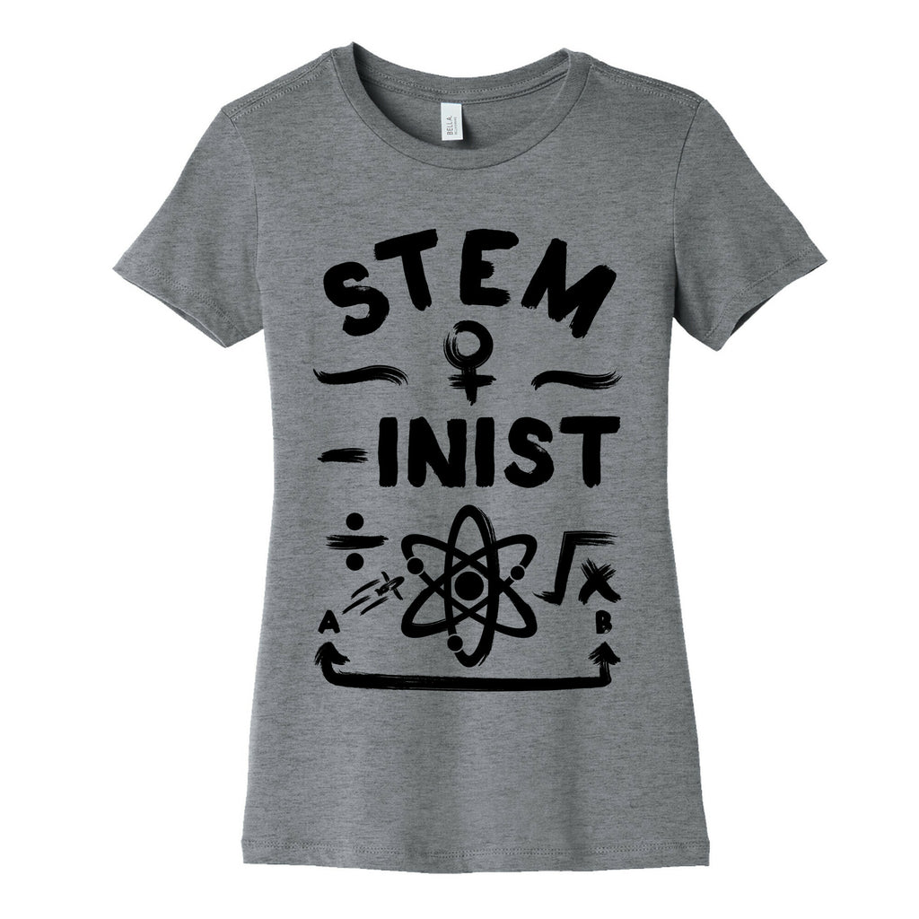 STEM-ininst (STEM Field Feminist) Women's Cotton Tee
