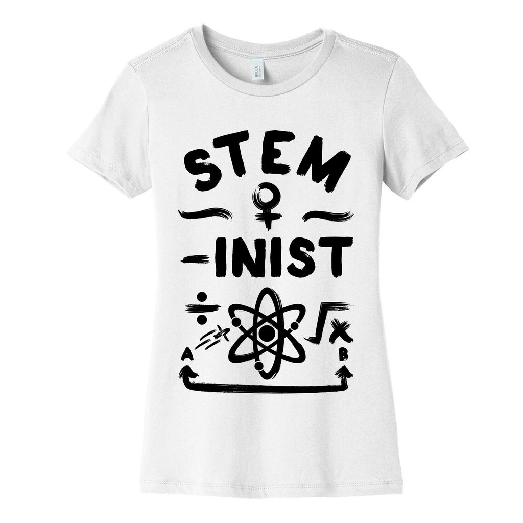 STEM-ininst (STEM Field Feminist) Women's Cotton Tee
