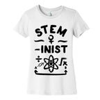 STEM-ininst (STEM Field Feminist) Women's Cotton Tee