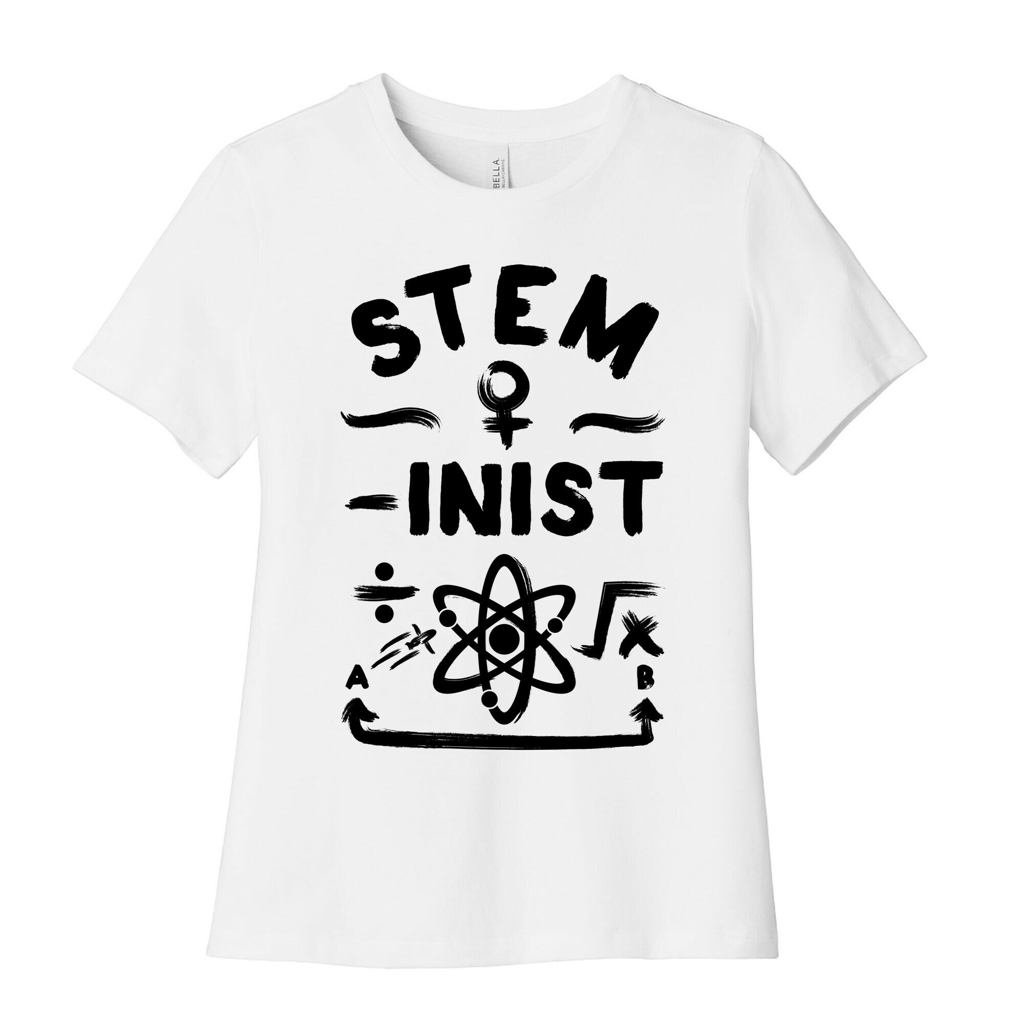STEM-ininst (STEM Field Feminist) Women's Cotton Tee