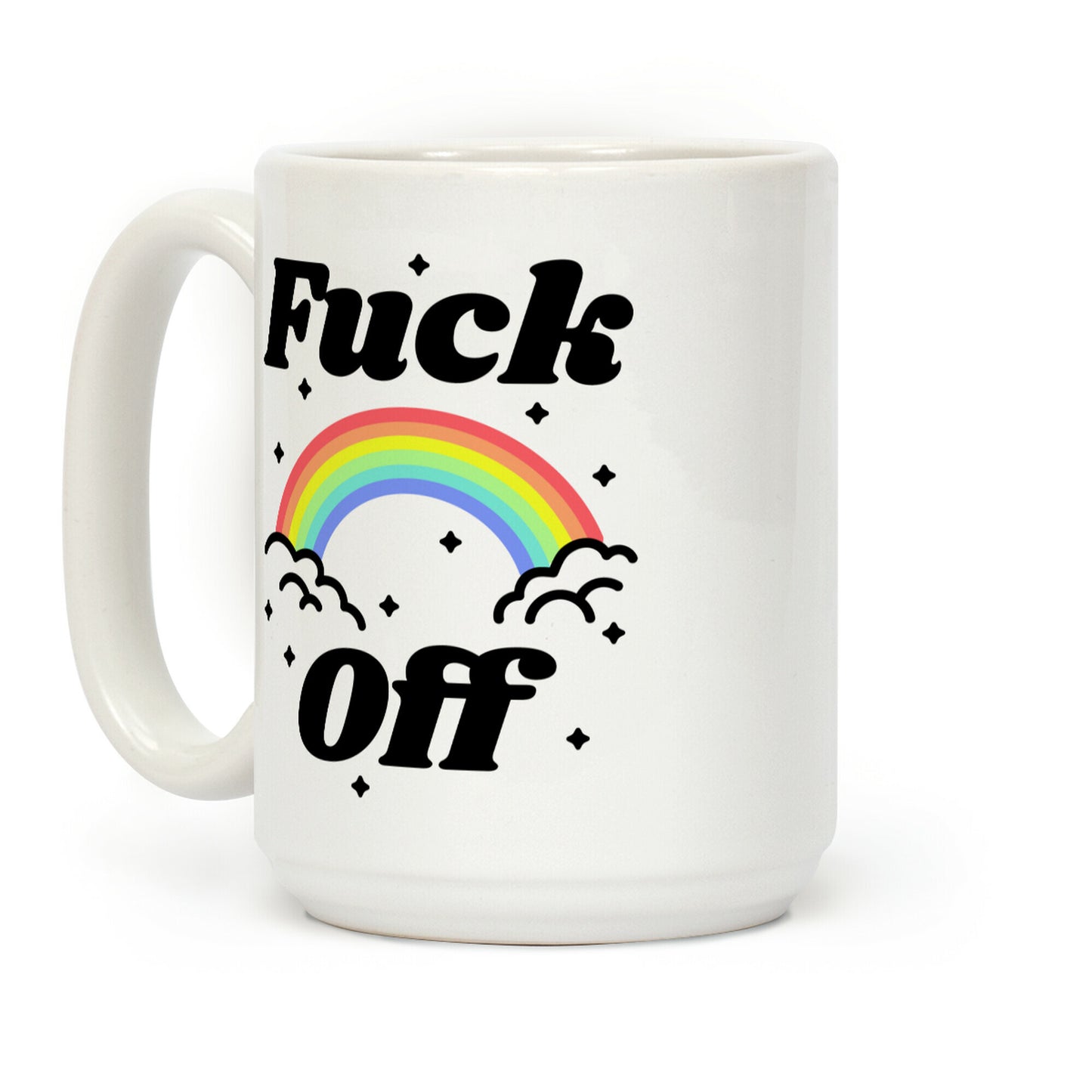 F*** Off Rainbow Coffee Mug