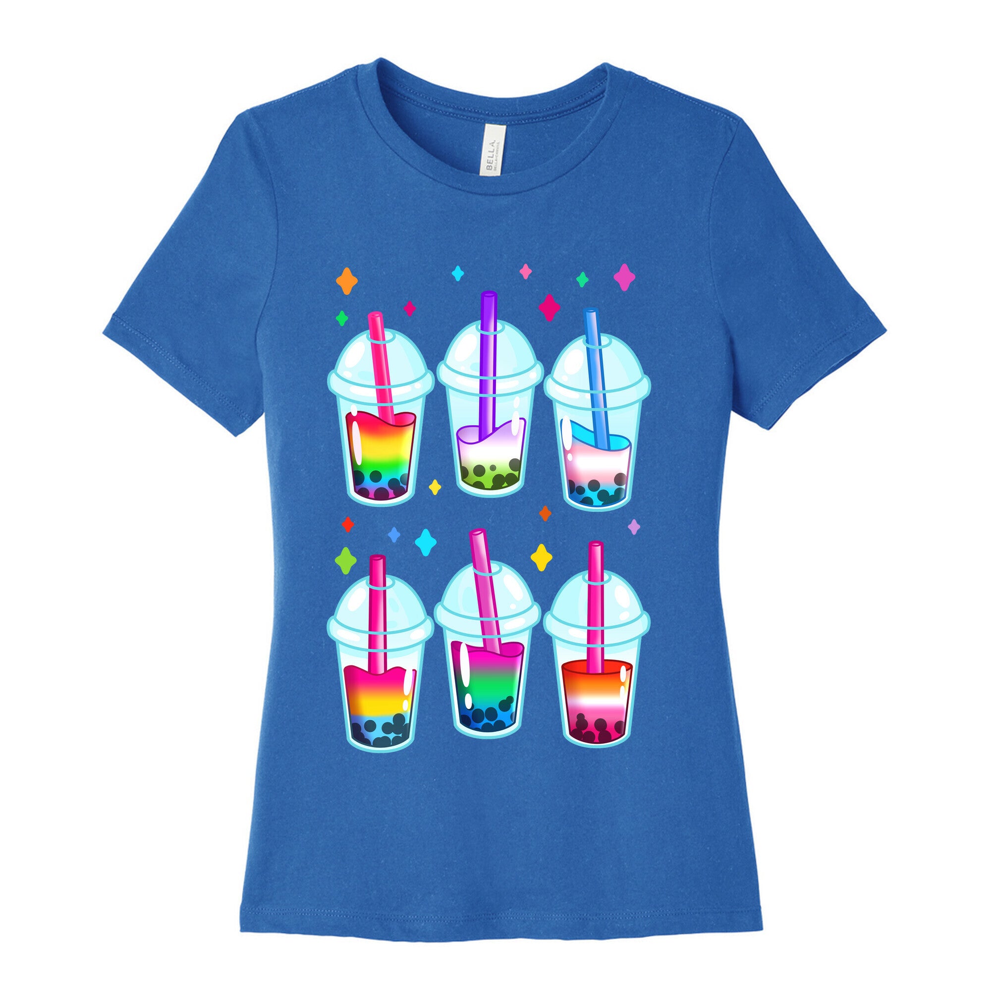 Pride Bubble Tea Women's Cotton Tee