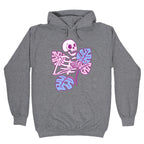 Monstera Skeleton Hoodie