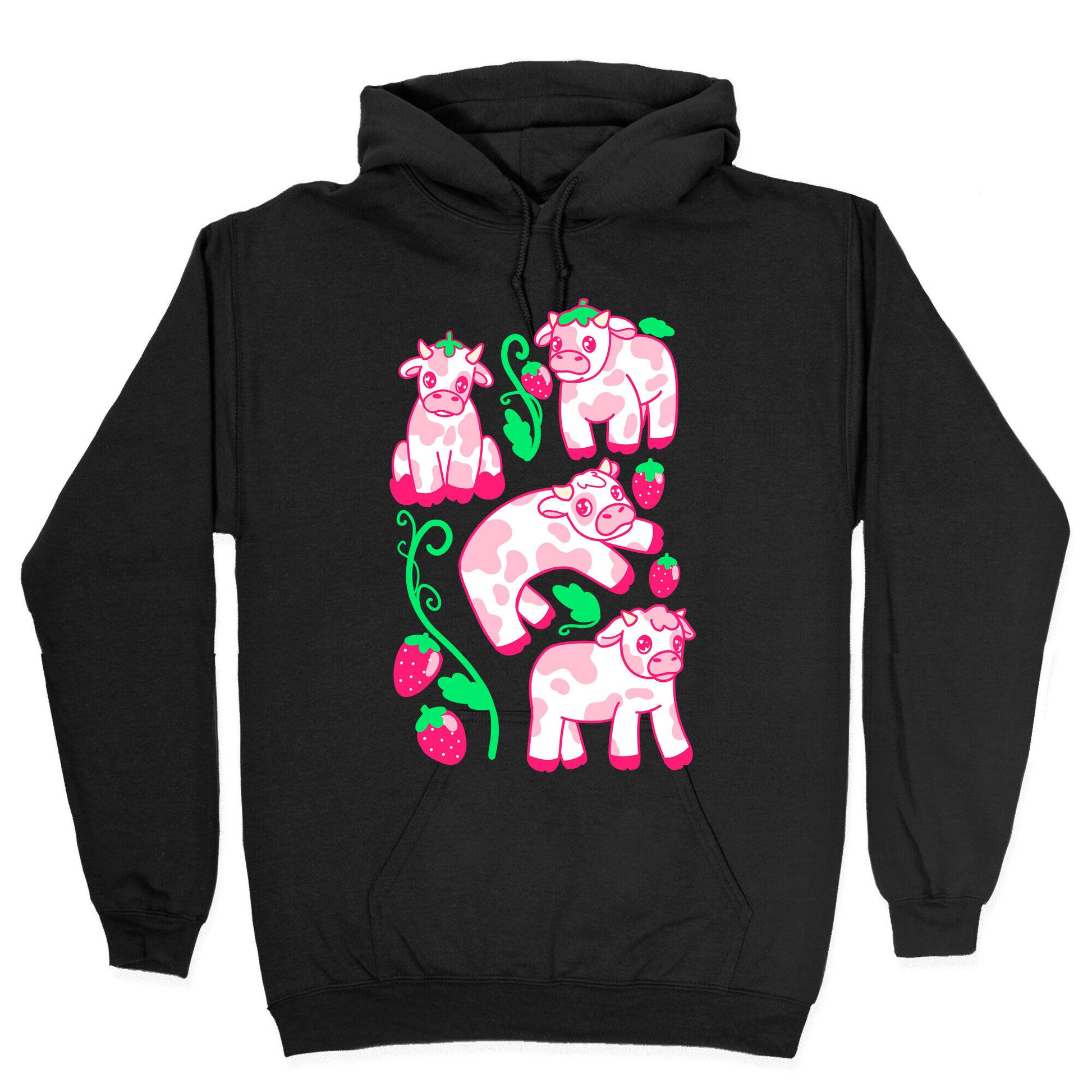 Strawberry Cows Hoodie