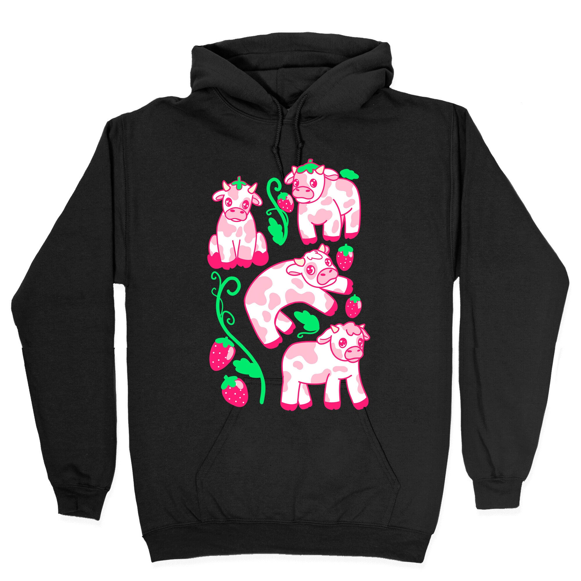 Strawberry Cows Hoodie