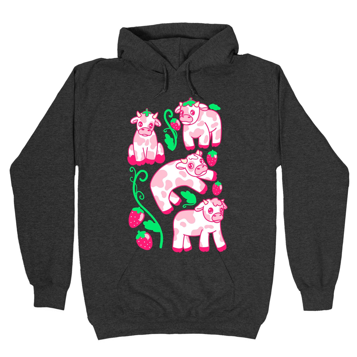 Strawberry Cows Hoodie