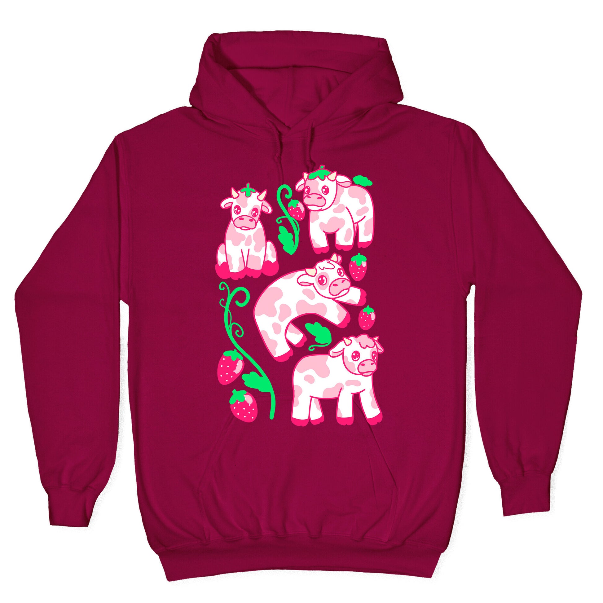 Strawberry Cows Hoodie