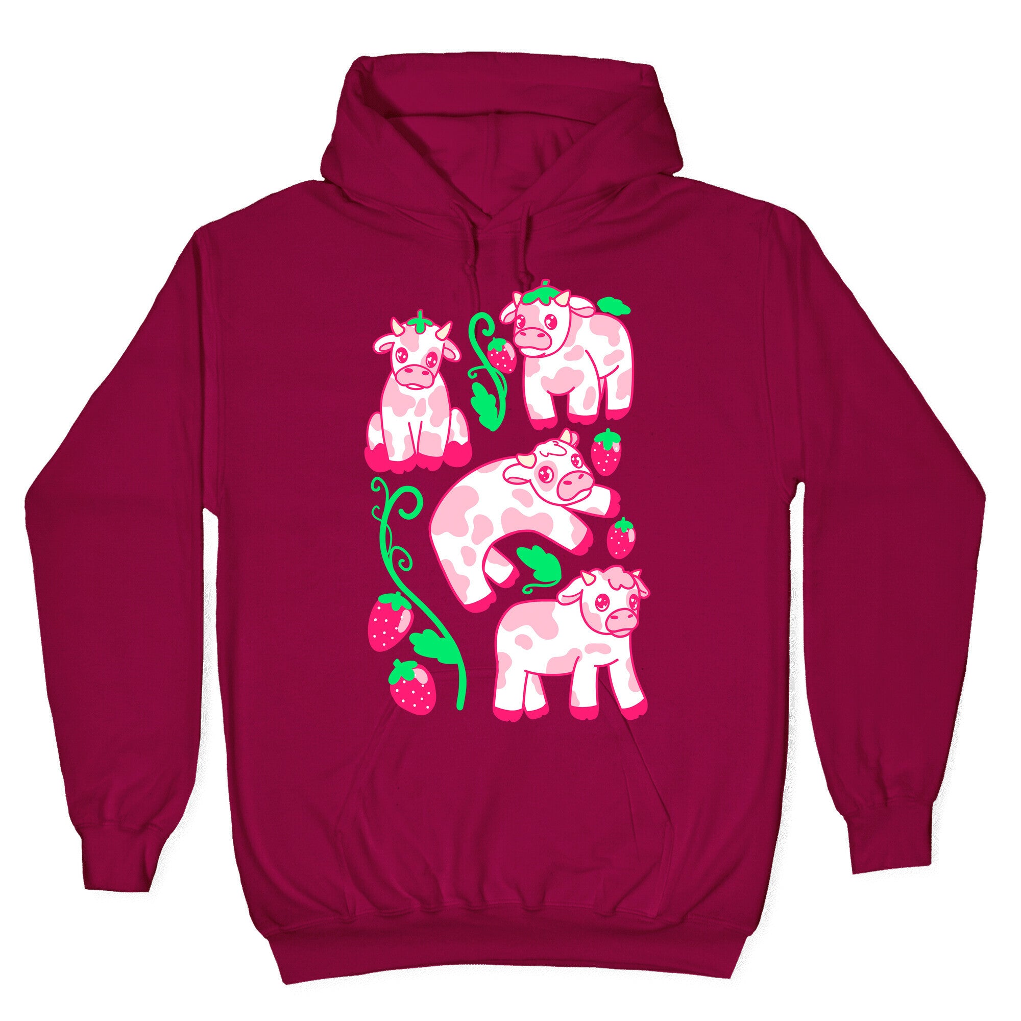 Strawberry Cows Hoodie