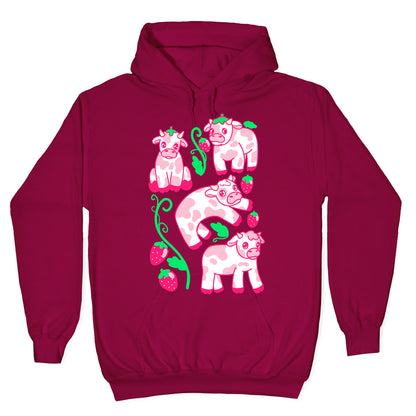 Strawberry Cows Hoodie