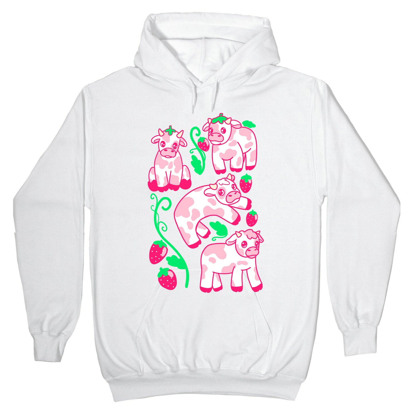 Strawberry Cows Hoodie