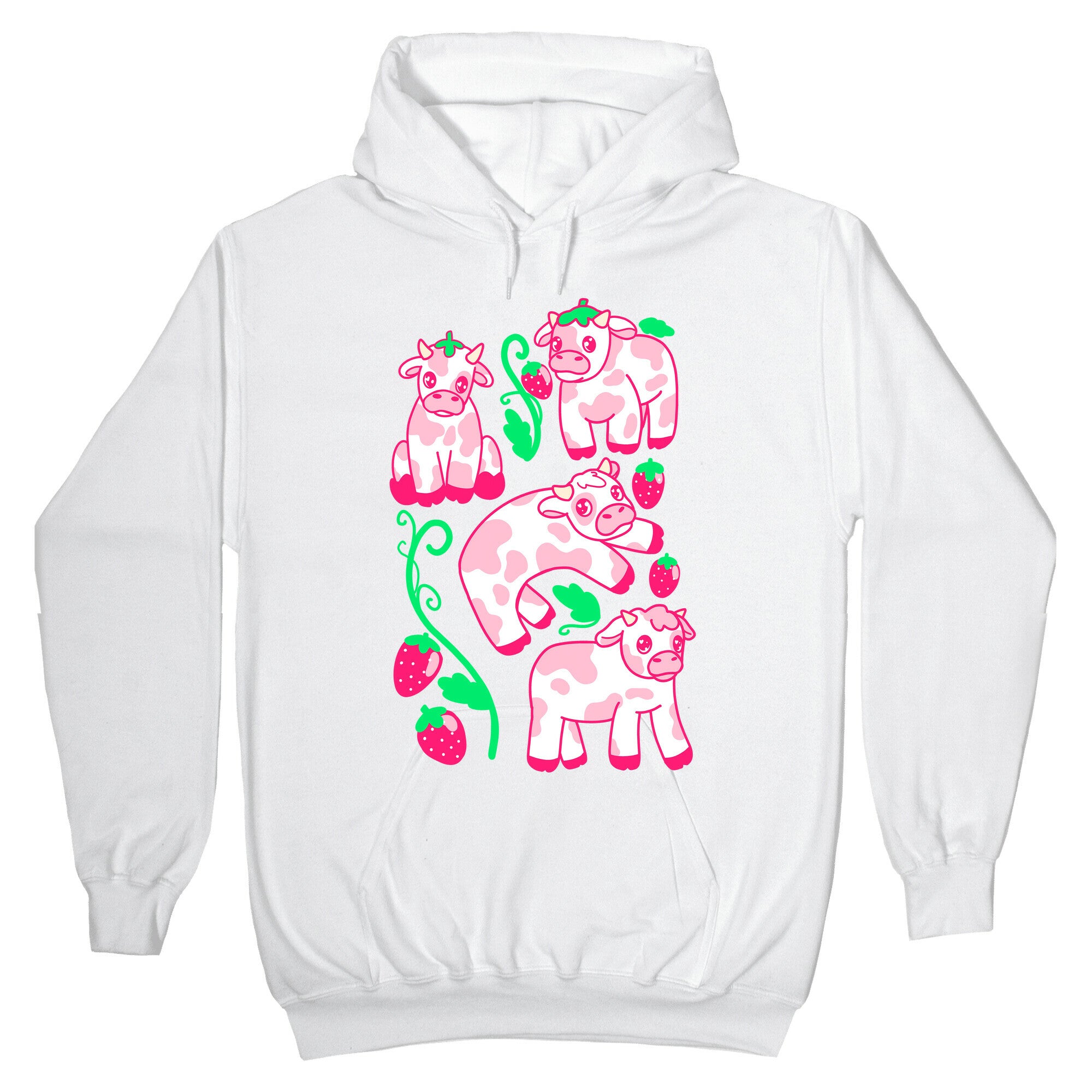 Strawberry Cows Hoodie