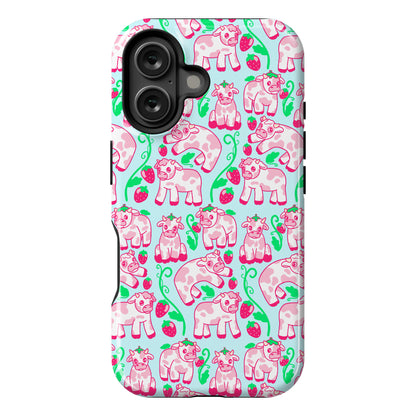 Strawberry Cows Phone Case