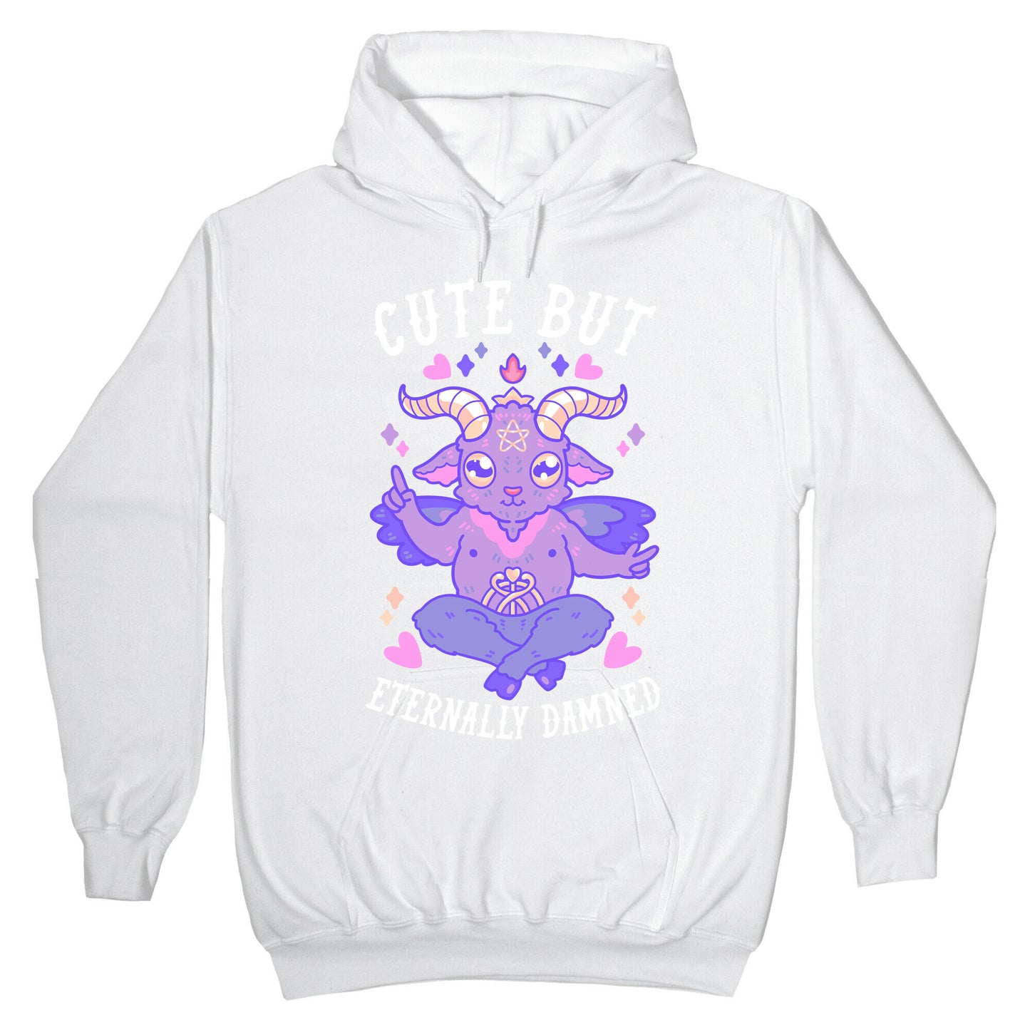 Cute But Eternally Damned Hoodie