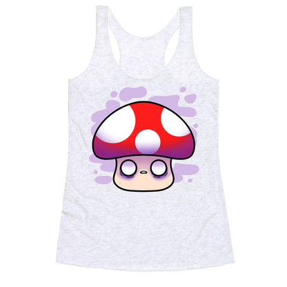 Ominous Mushroom Racerback Tank