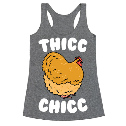 Thicc Chicc Chicken Racerback Tank