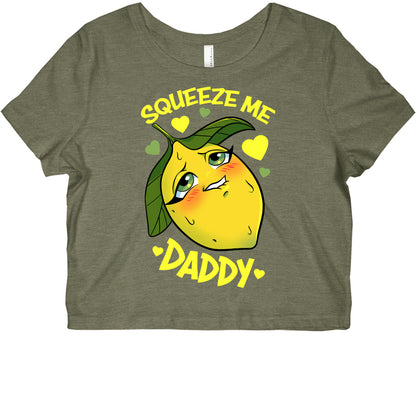 Squeeze Me Daddy Graphic Baby Tee