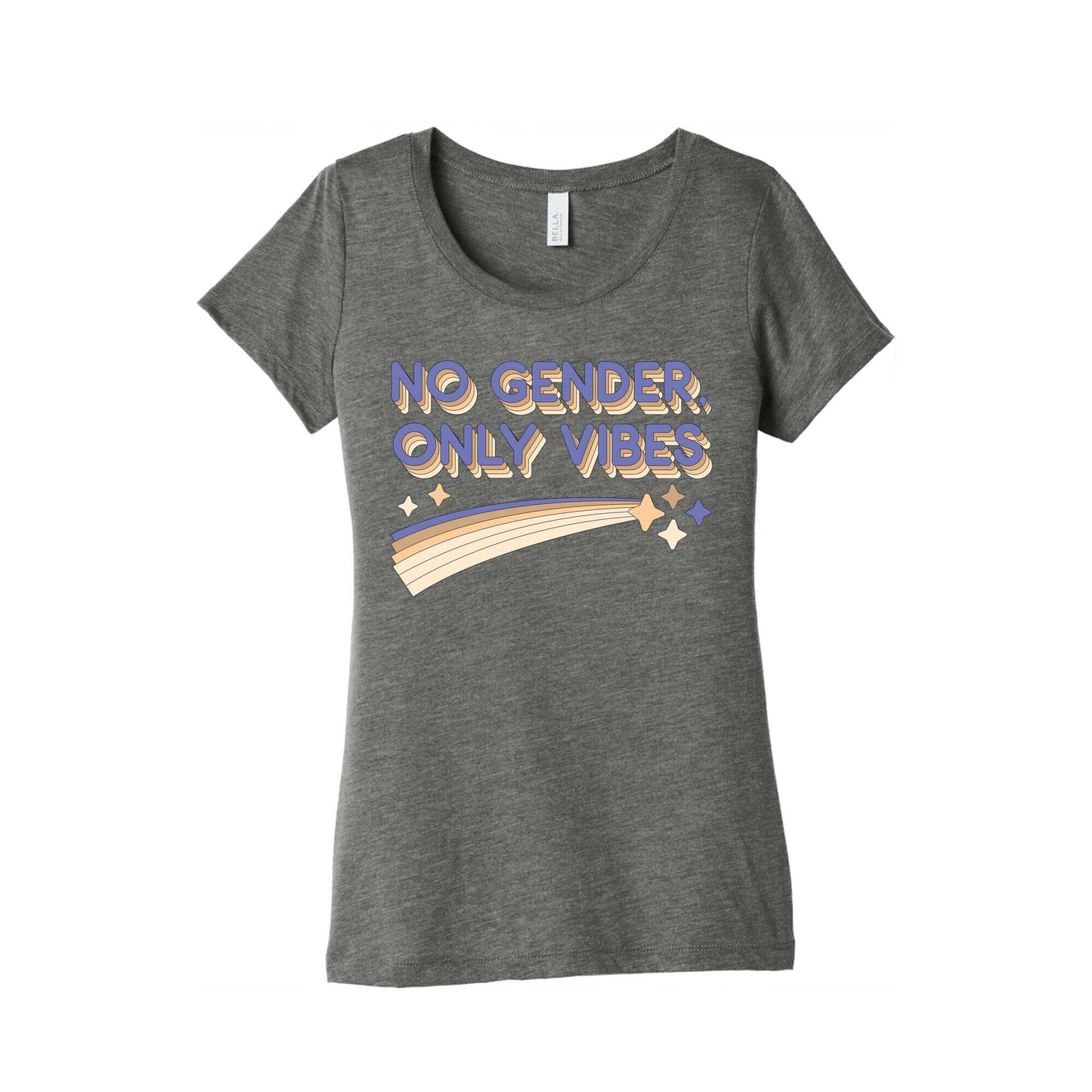 No Gender, Only Vibes Women's Triblend Tee