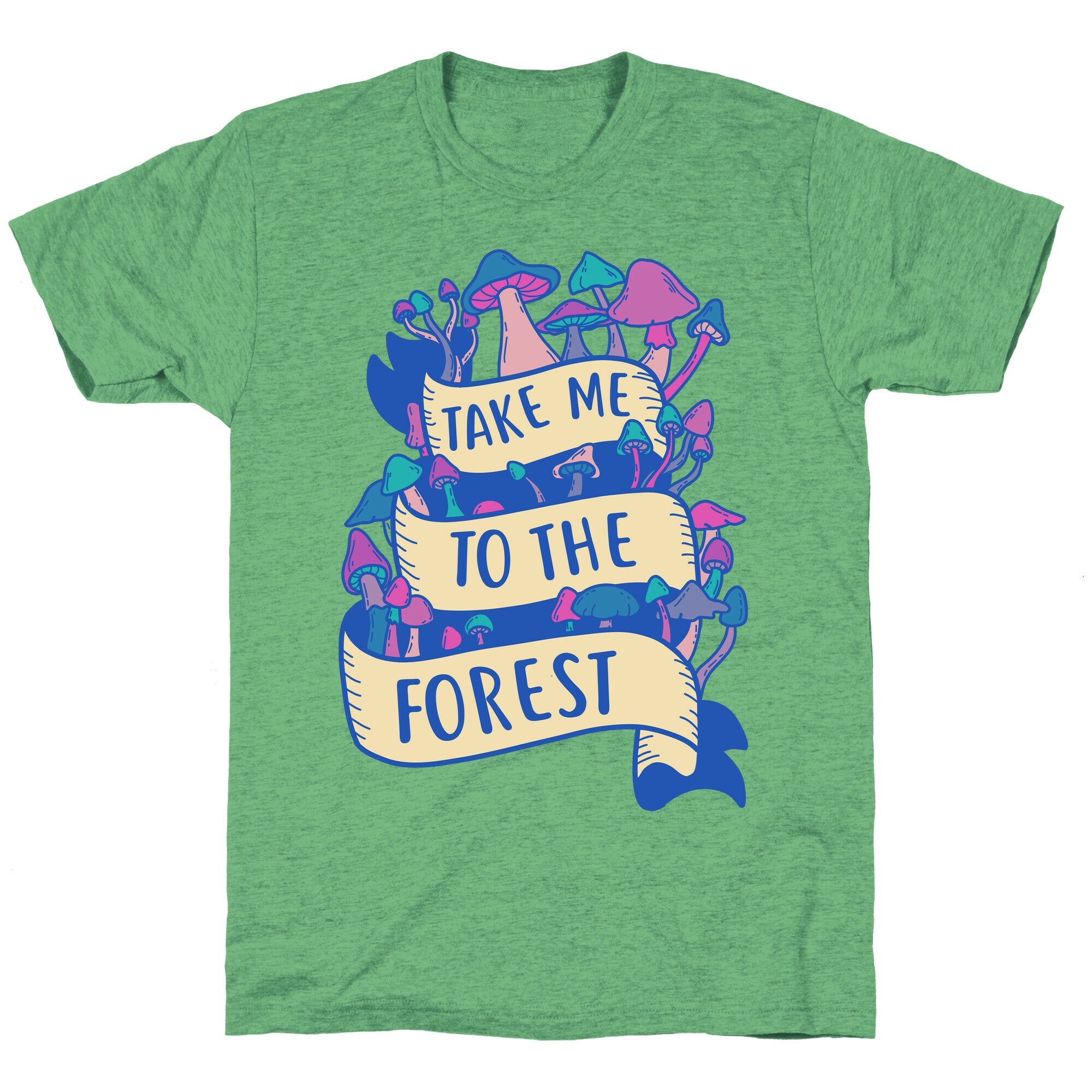 Take Me To The Forest Unisex Triblend Tee